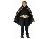 Role play-set for child Gold Vampire (cape, belt), size 110/120 cm
